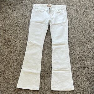 PAIGE White Flare & Wide Leg Jeans